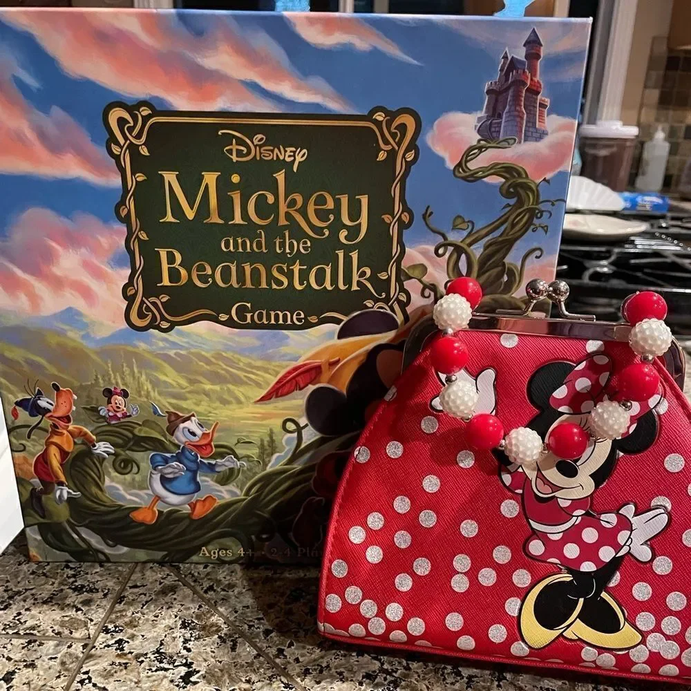 Mickey and the Beanstalk Game Vintage Minnie Girls Purse